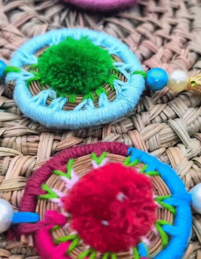 Handmade Pirul Rakhi with eco-friendly design